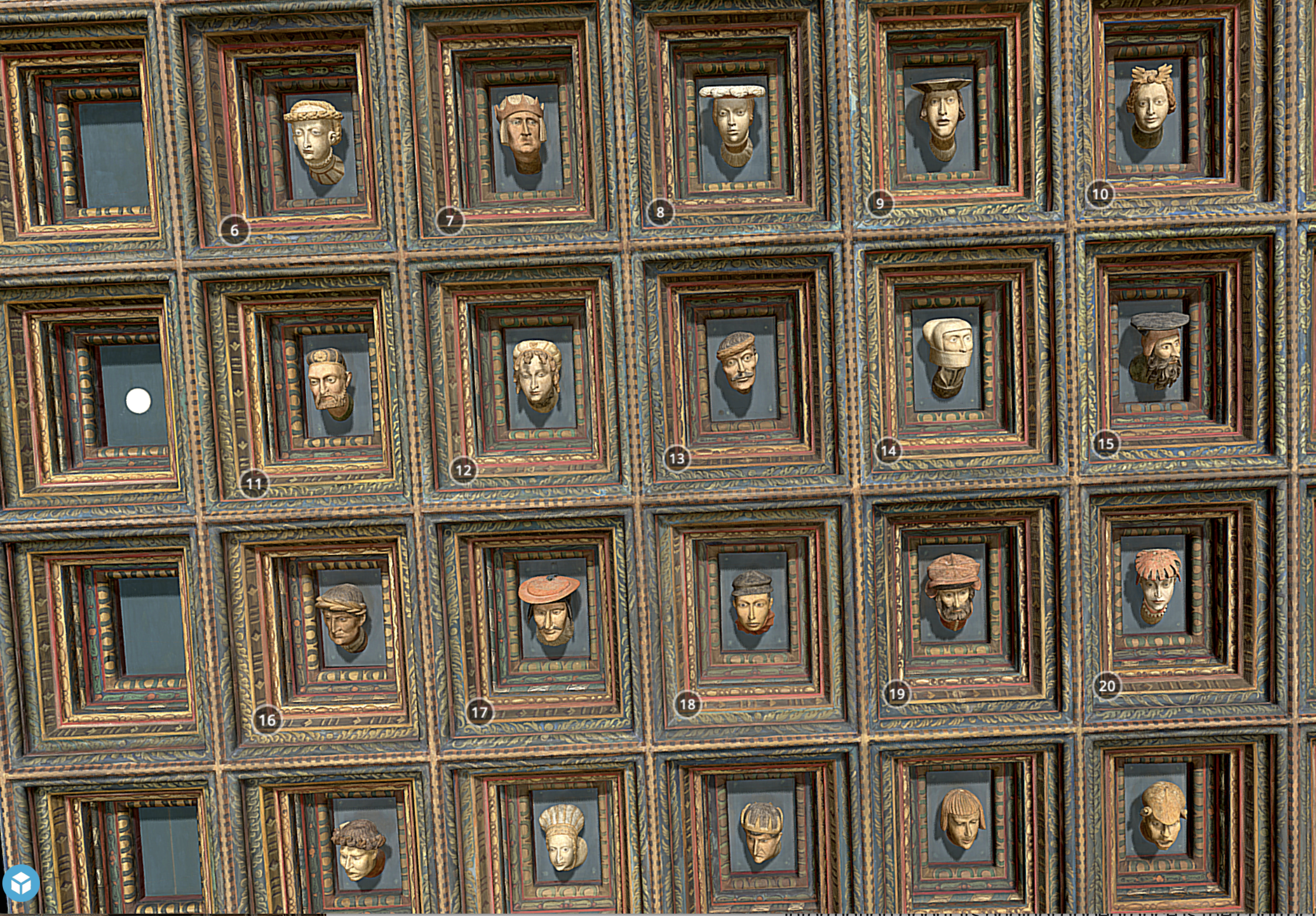 Wawel ceiling_1